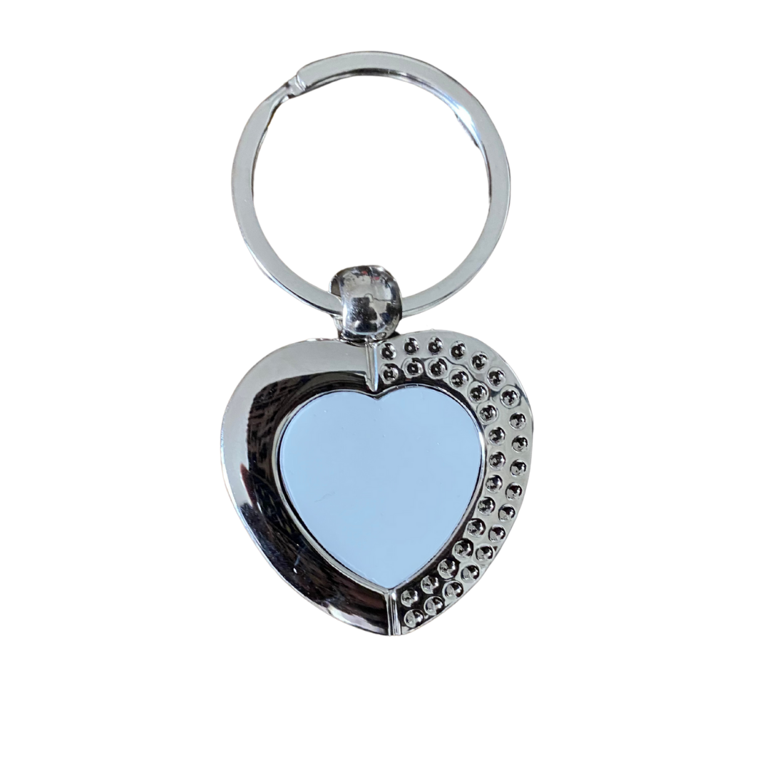 Porte-Clés Cœur Personnalisé – Un Cadeau Unique et Touchant