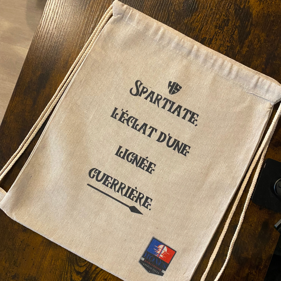 Sac à cordon personnalisable en polyester – 34x42 cm – couleur écru – Idéal sport & loisirs