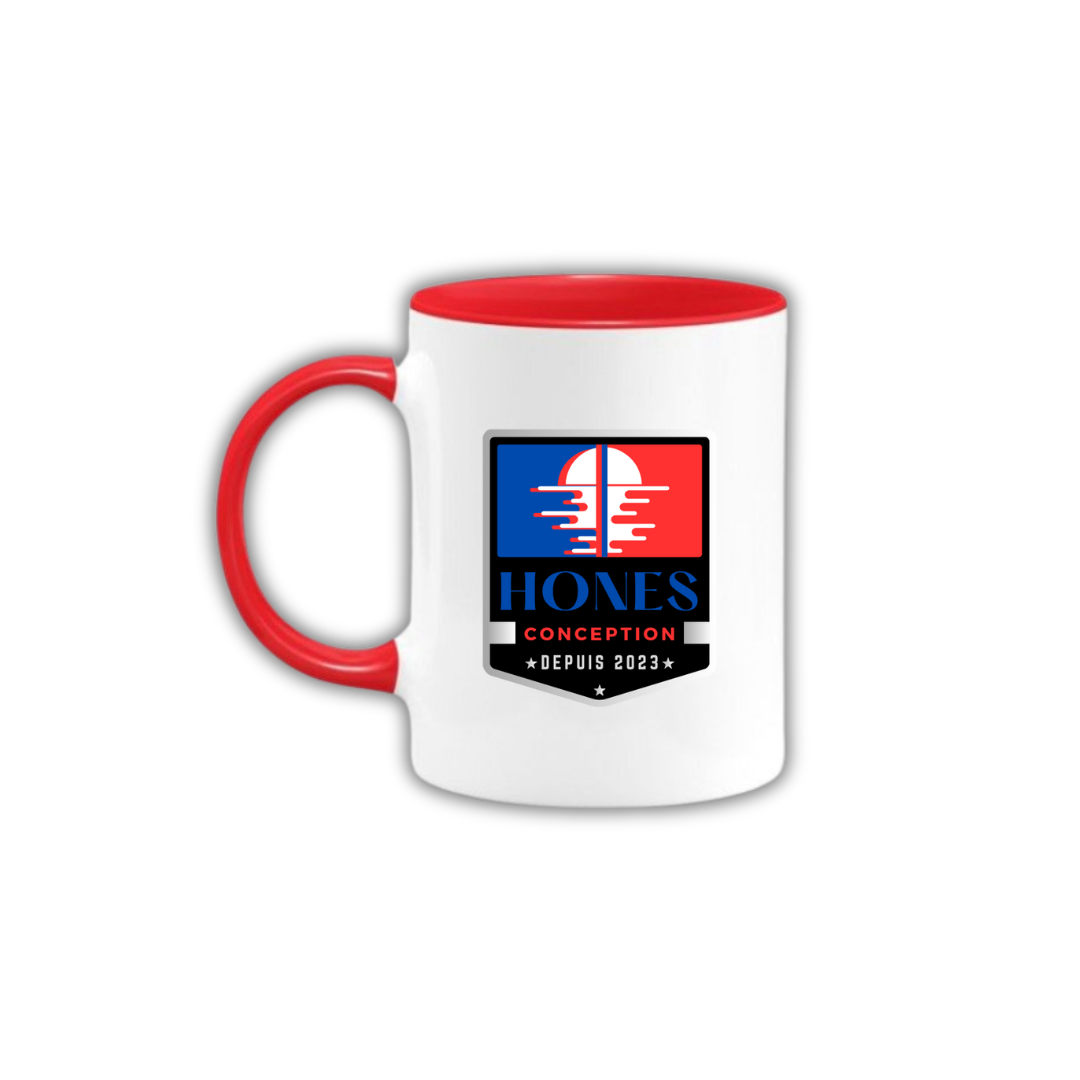 Mug 11 oz Blanc en Céramique Brillant