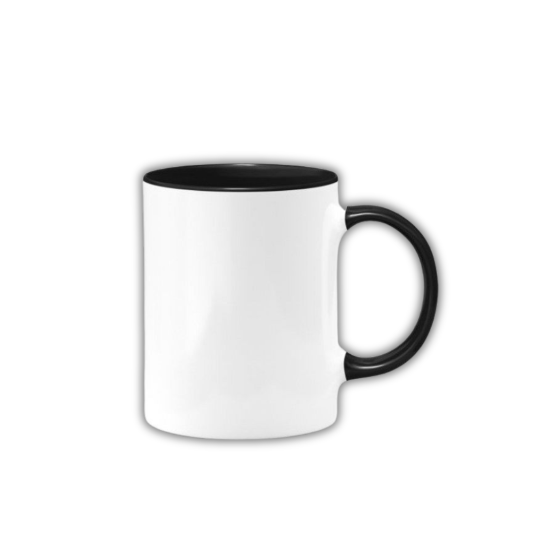 Mug 11 oz Blanc en Céramique Brillant