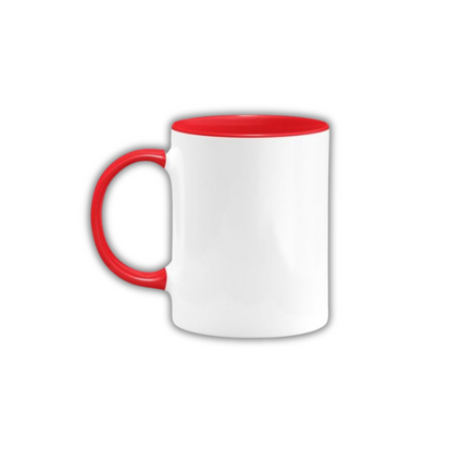 Mug 11 oz Blanc en Céramique Brillant