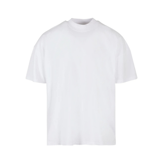 T-Shirt Oversize à Col Montant