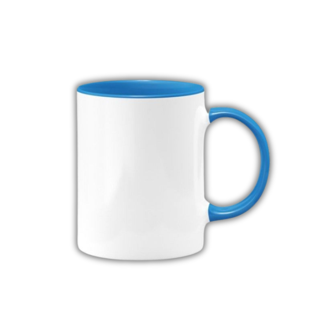 Mug 11 oz Blanc en Céramique Brillant